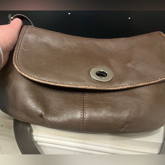 Vintage Coach Legacy Flap Shoulder Bag - Picture 7 of 8